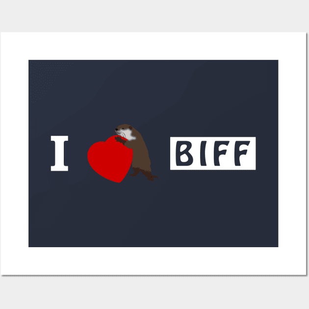 I <3 Biff Wall Art by Kaztiel